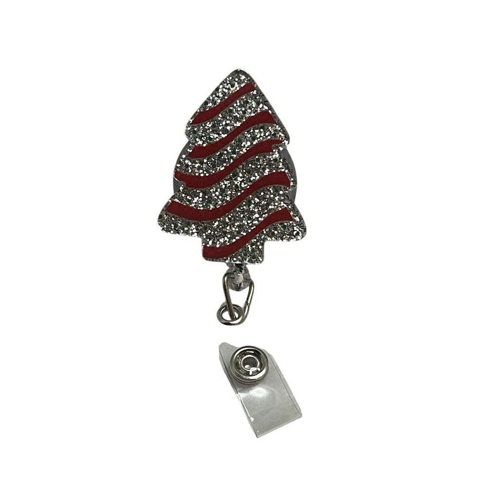 1pc Retractable Badge Reel Holder Clip ID Holder Lanyard‎ Key Tag Nurse Doctor